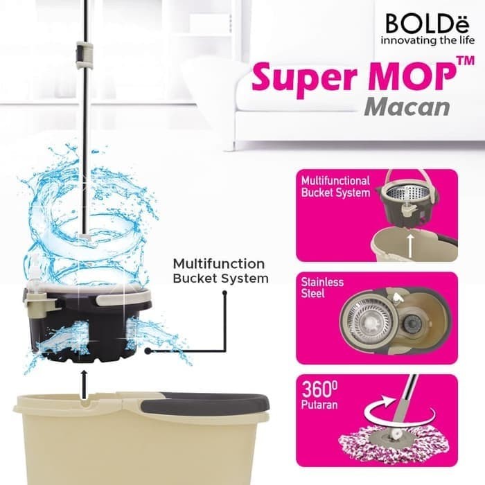 Bolde Super MOP MACAN - Beige